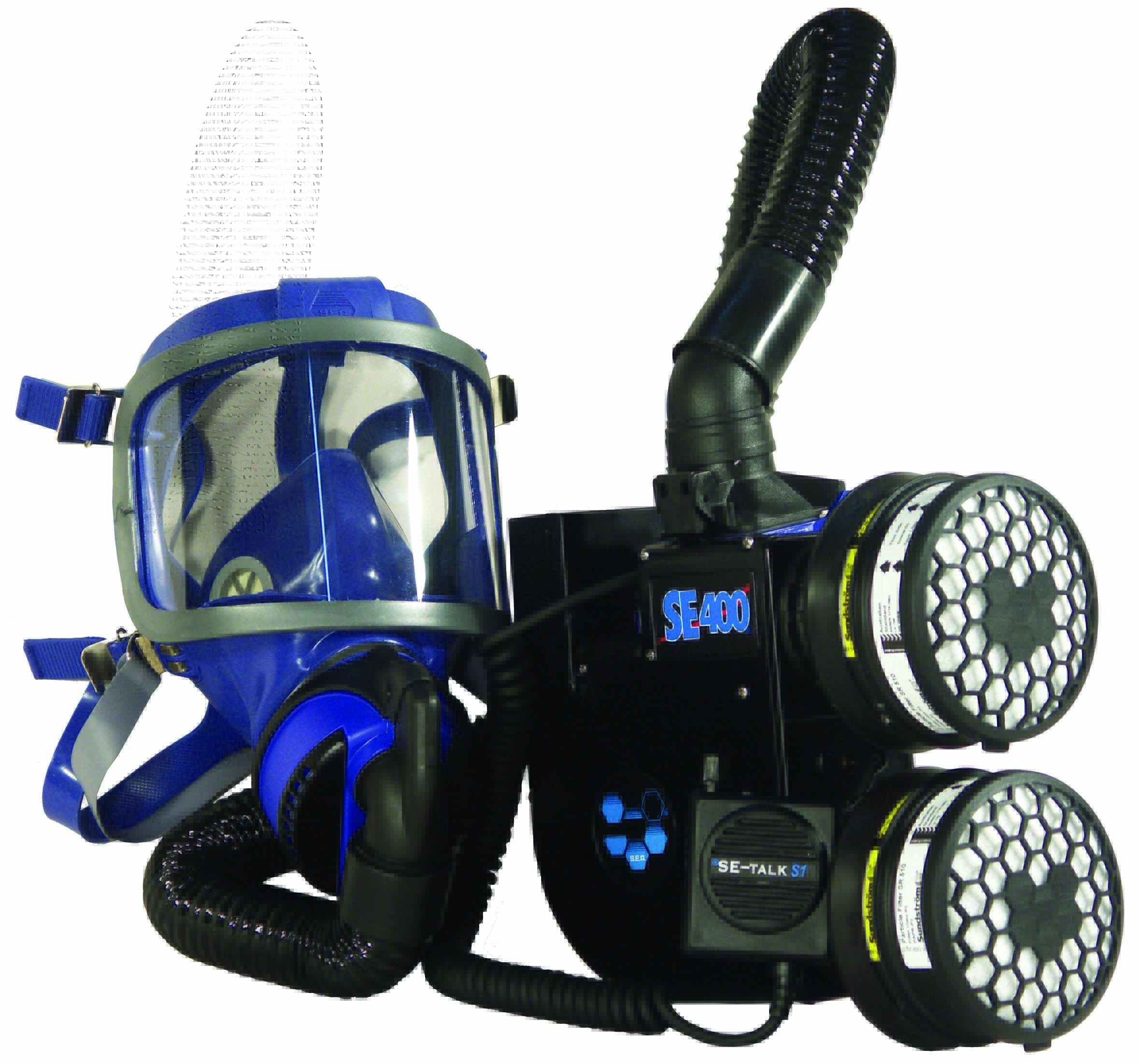 SE400 series fan-supplied respirator