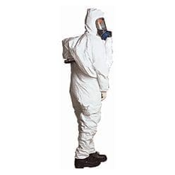 Disposable Tyvek suit
